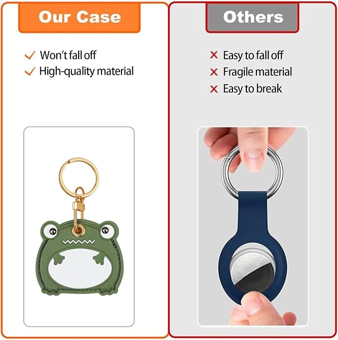 Leather Keychain Case Holder Compatible - Image 7