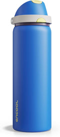 Insulated Water Bottle with Straw by ENCOOL