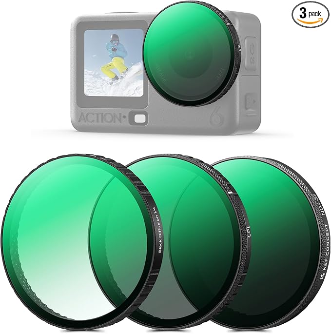 K&F CONCEPT Snap On CPL VND Effect Filter Kit Compatible by KFCONCEPT