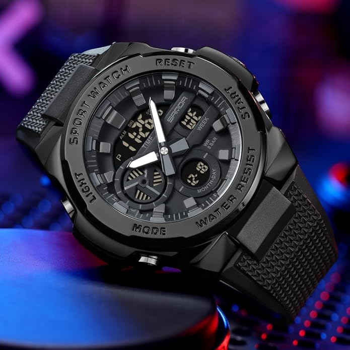 FANMIS Mens Military Multifunction Digital LED Watch Electronic Waterproof - Image 4
