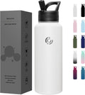 COKTIK 40oz Sports Water Bottle, Stainless Steel Water Bottle by coktik