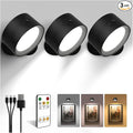 LED Wall Mounted Lights, Rechargeable Wall Sconces by AMETHEUS