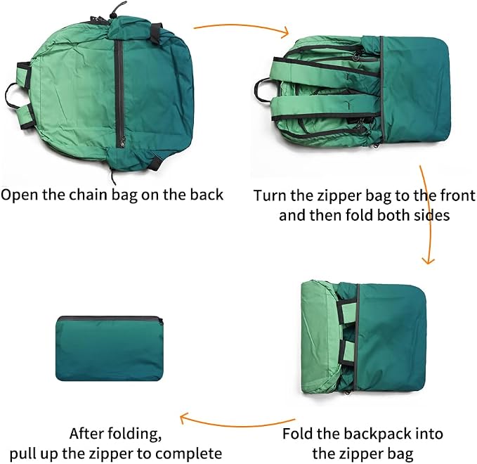 Lightweight Packable Foldable Backpack，Hiking backpack，Travel Backpack - Image 6