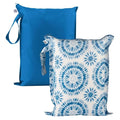 Tiny Twinkle Mess Proof Wet Bags | 2-Pack Reusable Waterproof Wet Bags by TinyTwinkle