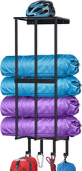 Camping Chair Wall Storage for Garage, Metal Camping Chair Storage Rack Wall by CHJgroup