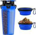 Dog Travel Water Bottle W/Collapsible Bowls by TRAVELINGTOTS