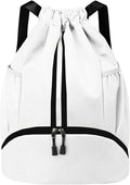 JELUTAR Drawstring Backpack Gym Bag by JELUTAR