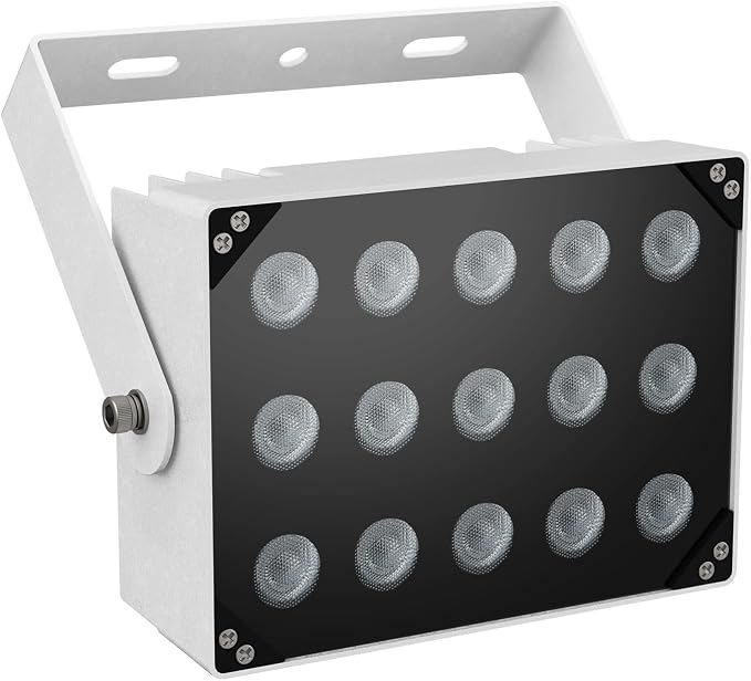 Univivi IR Illuminator 15 LEDs 90 Degree Wide Angle IR Lights by Univivi