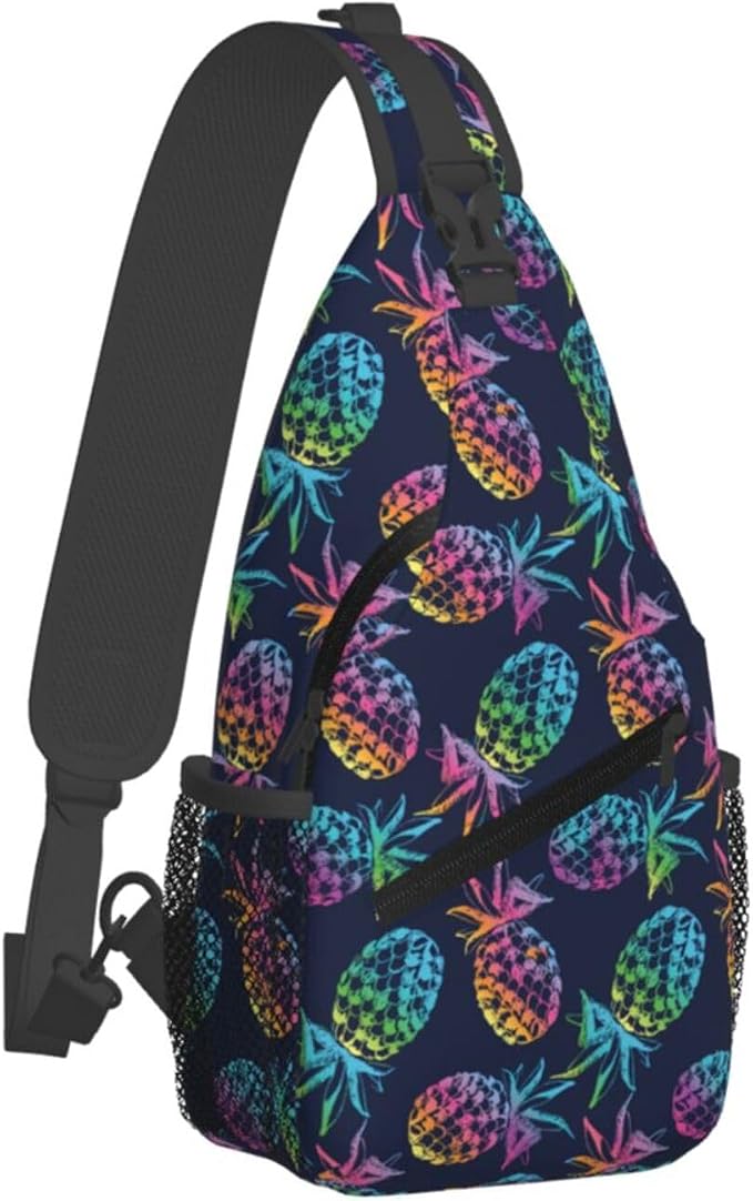 Tropical Fruits Pineapple Sling Bag - Image 2