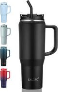 EALGRO 40 oz Tumbler with Handle, Insulated Tumblers with Lid and Straw by EALGRO