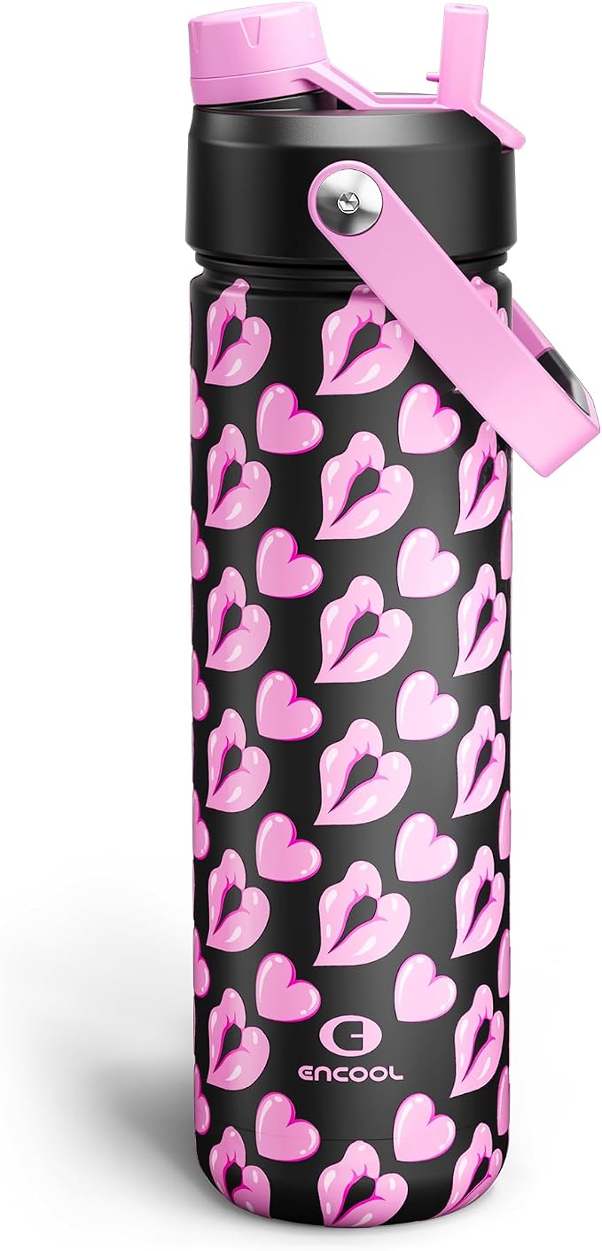 ENCOOL Valentine's Day Insulated Water Bottle by ENCOOL