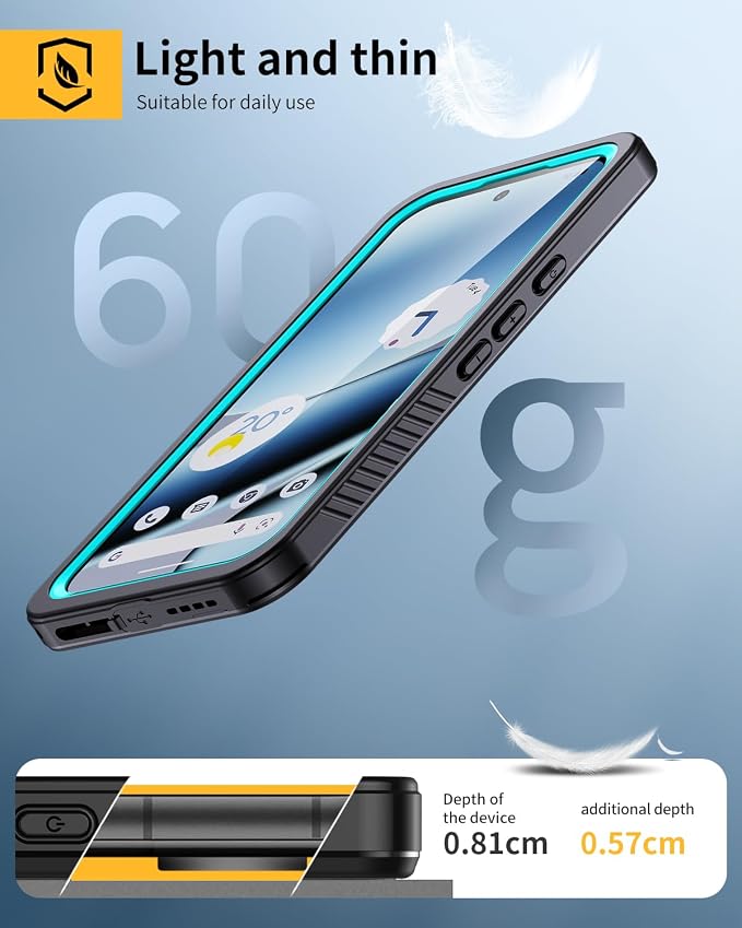Lanhiem Pixel 10 Pro Case, IP68 Waterproof Dustproof Case - Image 5