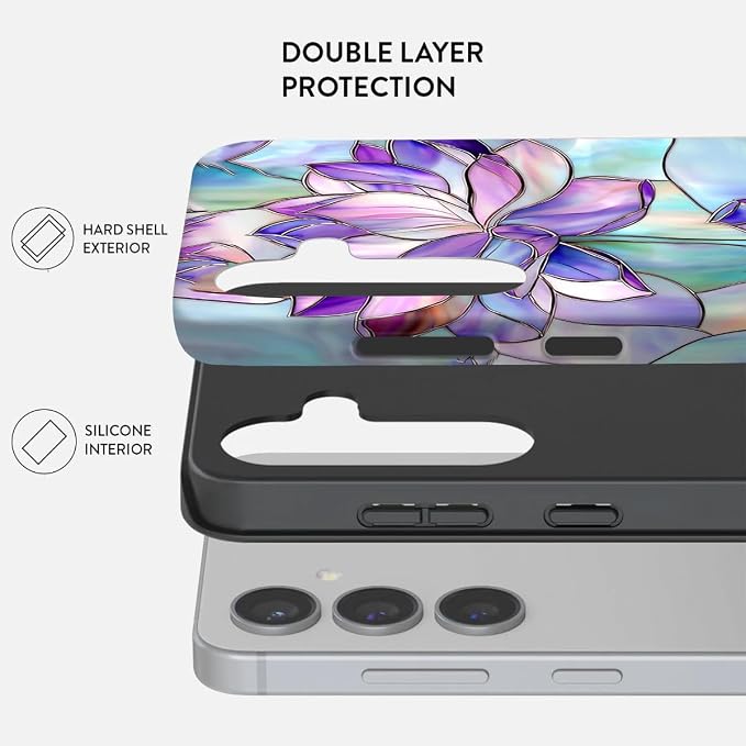 Compatible for Samsung Galaxy A36 5G Case, Dual Layer Heavy Duty 2 in 1 - Image 2