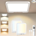 Meliya USB C Rechargeable Motion Sensor Ceiling Light 550LM by MeliyaSmartwatchAccessories