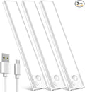 Under Cabinet Motion Sensor Lighting: 14 Inch Dimmable Rechargeable Lights by Vozuji