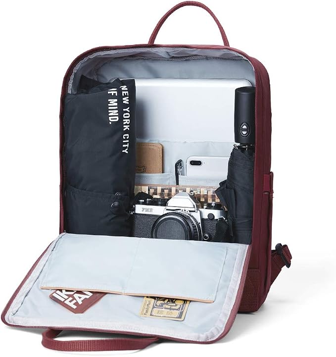 KALIDI Casual Laptop Backpack 15 Inches Classic Camping Rucksack Travel Outdoor - Image 2