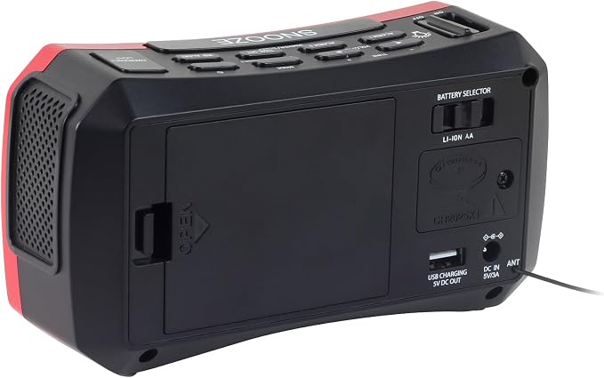 Digital AM/FM Weather Band Alarm Clock Radio - Image 4