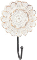 dwellington Distress Wood Flower Coat Hooks by dwellington