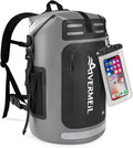 Waterproof Dry Bag with Waterproof Phone Case Grey by Aivermeil