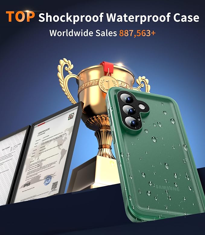 Cozycase Top Waterproof Case for Samsung Galaxy S26 - Image 16