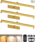 EZVALO 16" Picture Lights for Wall, Rechargeable 6000mAh Painting Lights by EZVALO