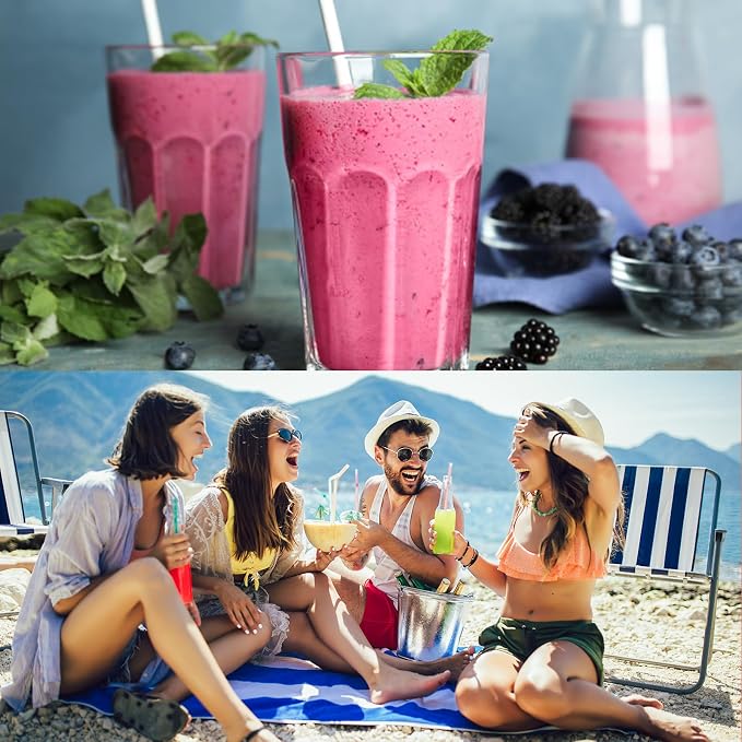 uxcell 10oz Acrylic Drinking Glasses - Image 7