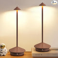 Modern Cordless Table Lamp Set of 2, Portable LED Desk Lamps, 5000mAh by NEWSEE