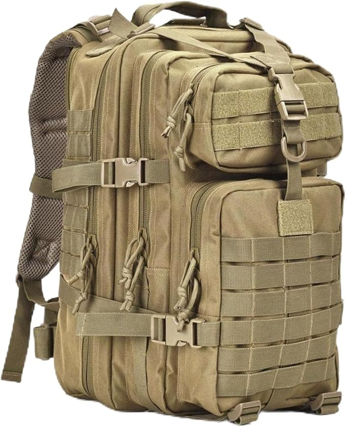 aiGear Tactical Backpack for Men, 45L Military Backpack, 3-Day Bug Out Bag for by aiGear