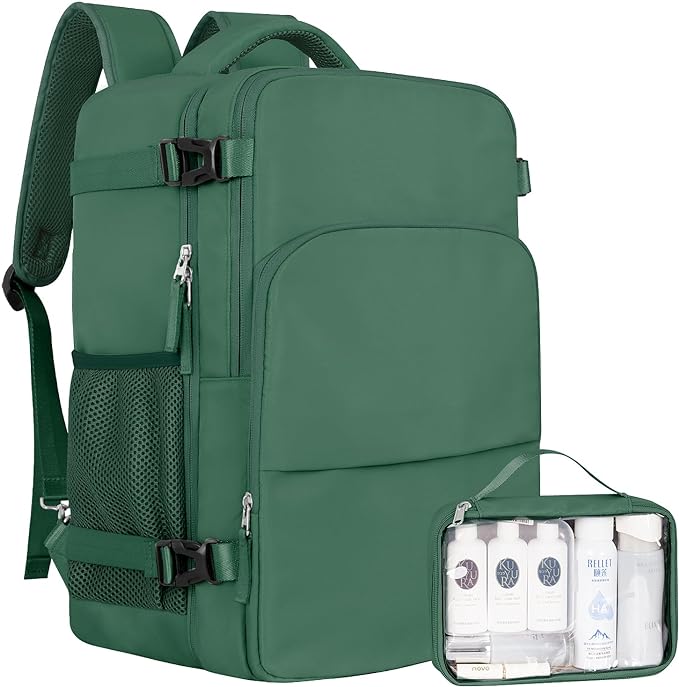 Sinaliy Travel laptop Backpack for Women, Personal Item Size Flight Approved by Sinaliy