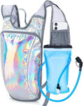Blue Quartz Rave Hydration Backpack, Reflective Hiking Pack by BlueQuartz