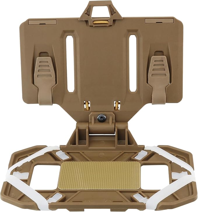 Phone Mount MOLLE Vest Plate Carrier Tactical Phone Holder, Quick Release Flip - Image 2