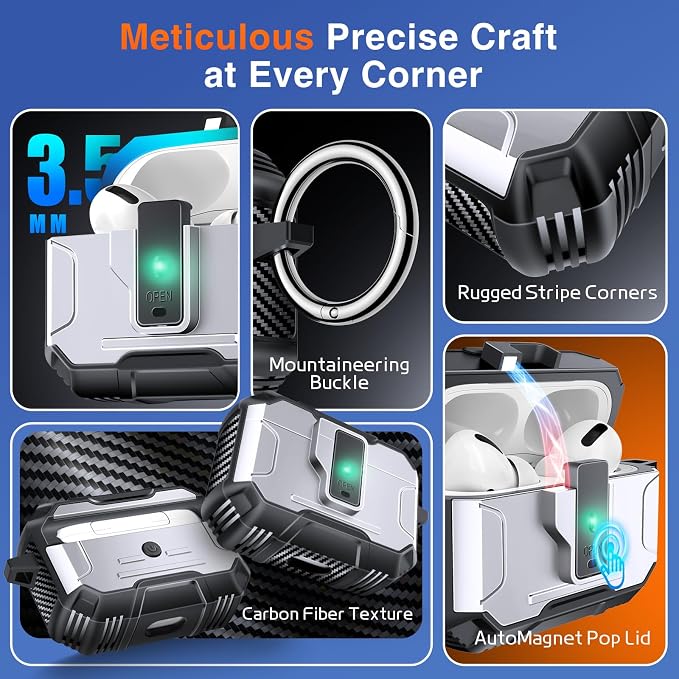 Armoured Heavy Duty for AirPods Pro2 Generation Case - Image 4