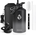 RAYMYLO One Gallon Water Bottle Insulated, Triple Walled Vacuum Stainless Steel by RAYMYLO