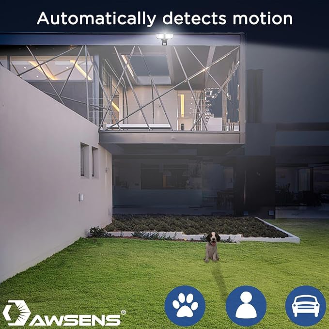 40W LED Security Lights Motion Sensor Light Outdoor, 180 Degree, 4000LM Motion - Image 4