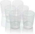 Santa Fe Clear Set of 6 Premium Acrylic DOF Glasses 16 oz – Unbreakable by CERTIFIEDINTERNATIONAL
