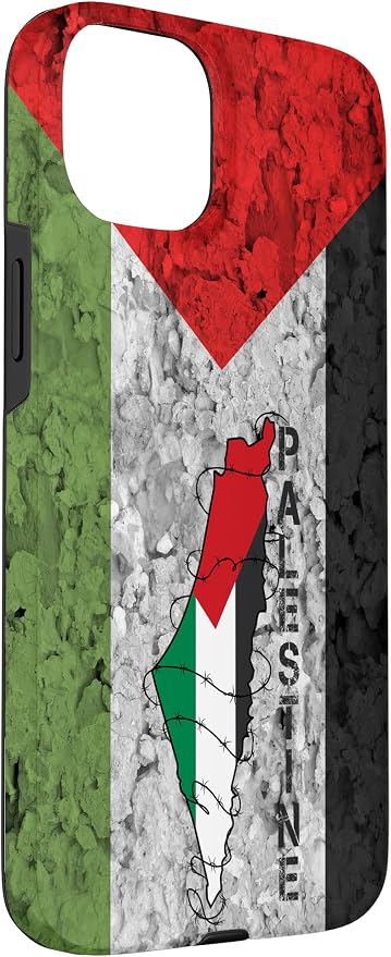 Kufiya PALESTINE Keffiyeh flag, Palestinian Map pattern Case - Image 3