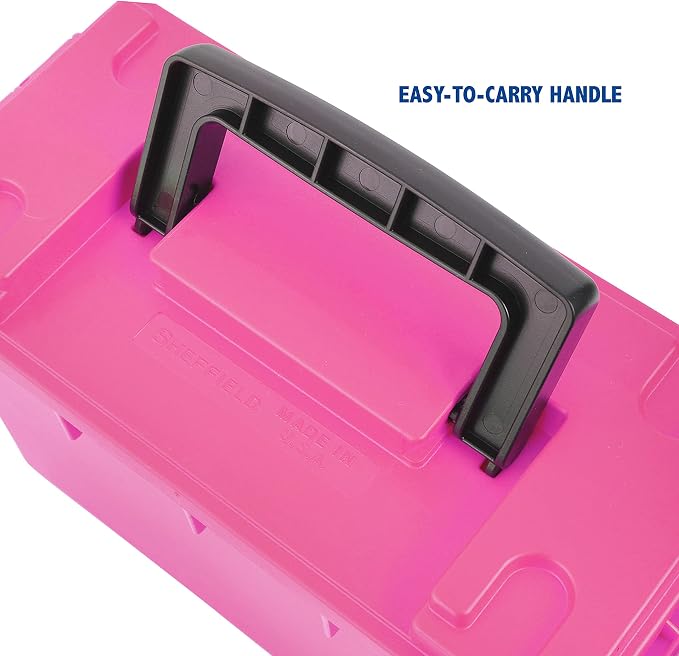 Sheffield 12631 Ammo Storage Box, Stackable .30 Cal Field Boxes, Water and Dust - Image 7