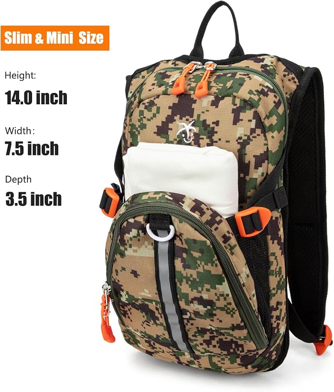 Kids Hydration Backpack, Water Hiking Backpack - Image 5