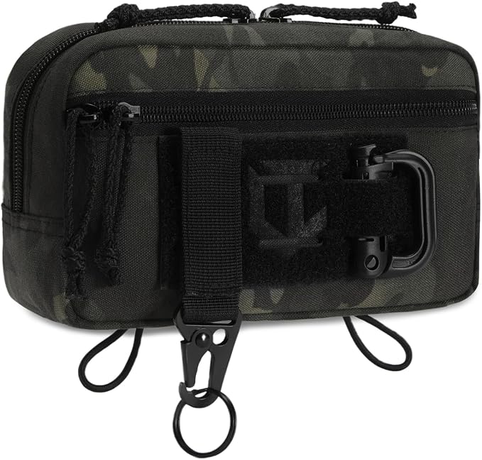 Tactical Admin Pouch Laser Cut MOLLE EDC Tool Organizer by Unknown