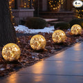 MLKNK Solar Globe Lights Outdoor Waterproof-Solar Balls-Solar Garden Lights-Orbs by MLKNK