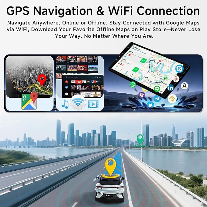 ASURE 4+64G Android 15 Car Stereo - Image 5