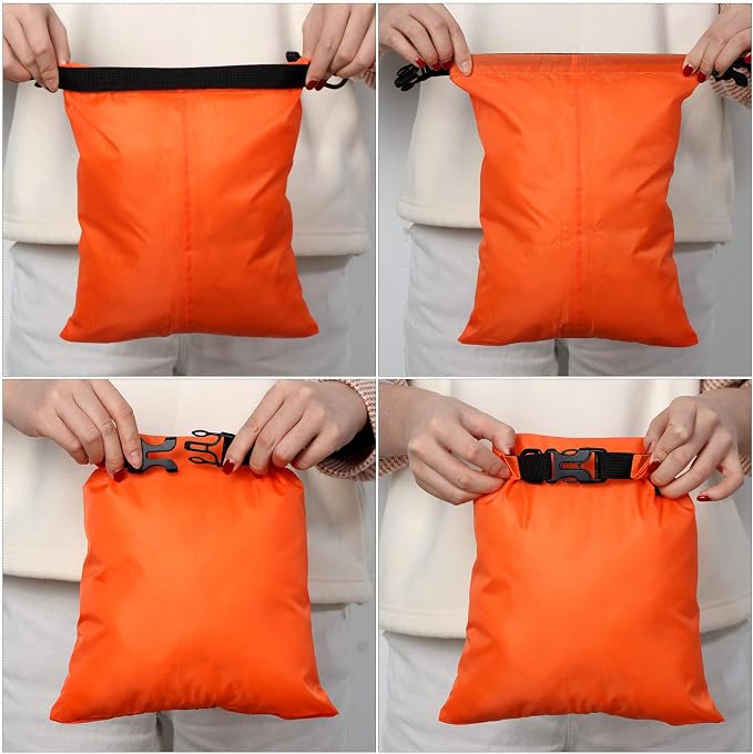 Shappy 6/12 Pcs Waterproof Dry Bags, Lightweight Outdoor Waterproof Dry Stuff - Image 5