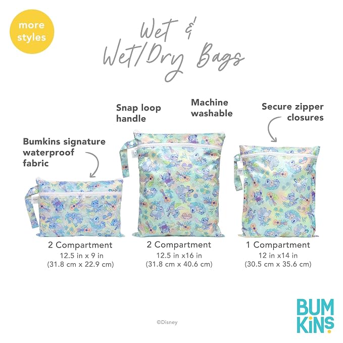 Bumkins Disney Waterproof Wet Bag - Image 5