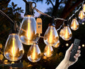 100FT Outdoor String Lights Waterproof, 36+1 Shatterproof S11 LED Bulbs by Unknown