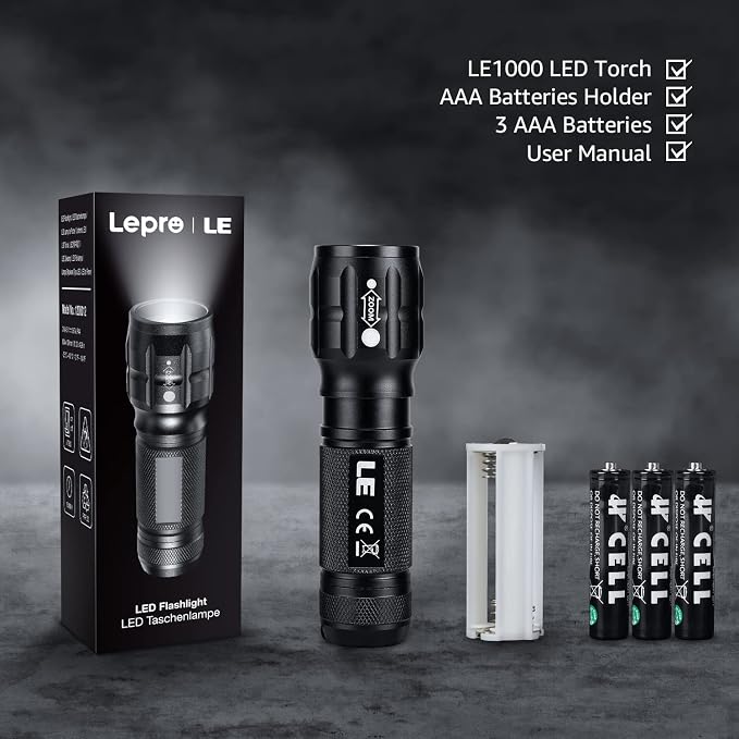 Lighting EVER LED Flashlights High Lumens, Small Flashlight, Waterproof - Image 5