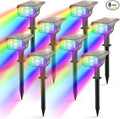 LEREKAM Solar Spotlights Outdoor, 40 LED s Color Changing RGB Waterproof by LEREKAM
