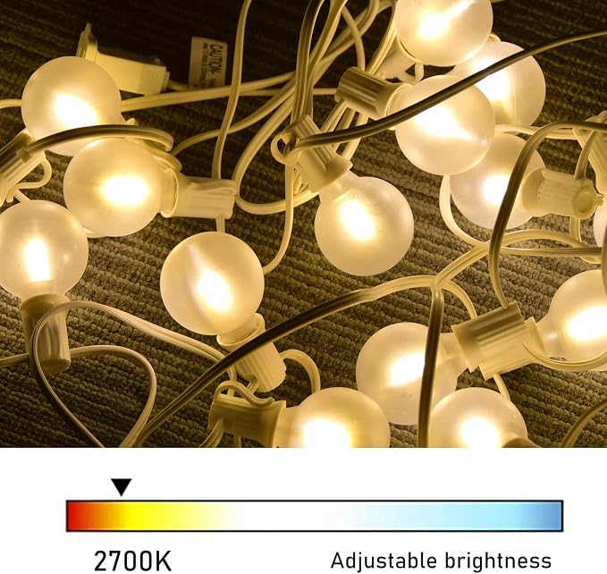 GOOTHY 50Ft LED Outdoor Patio String Lights - Image 9