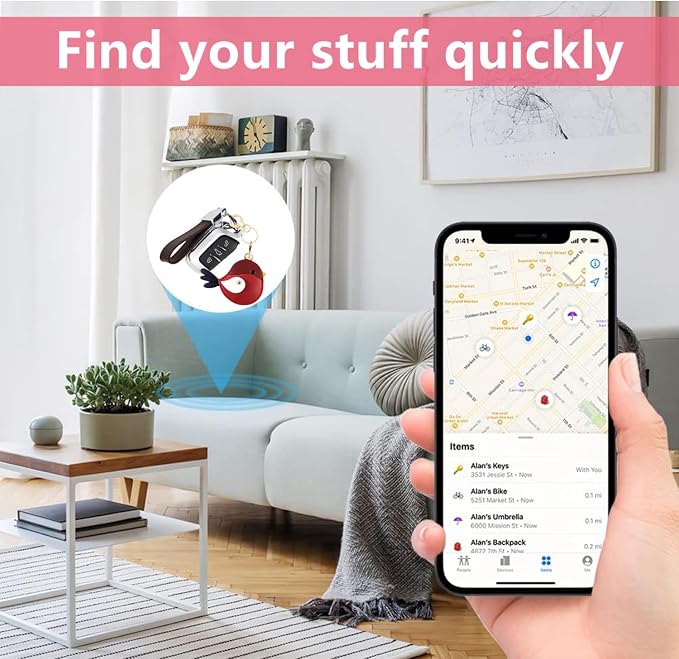 BORKUANA Leather Keychain Holder Case Compatible - Image 5