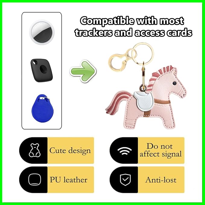 Leather Keychain Holder Case Compatible - Image 3