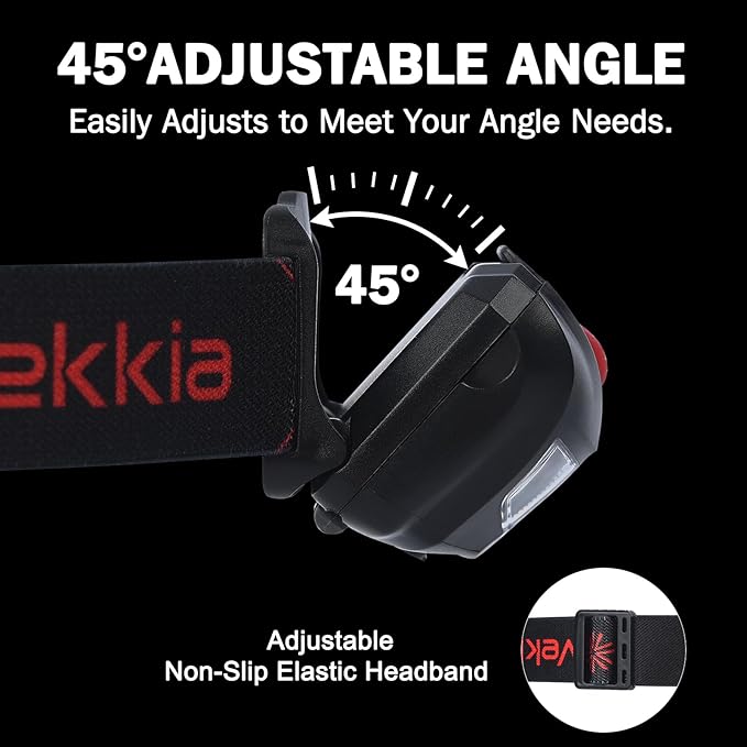 Vekkia LED Headlamp Rechargeable - Image 4
